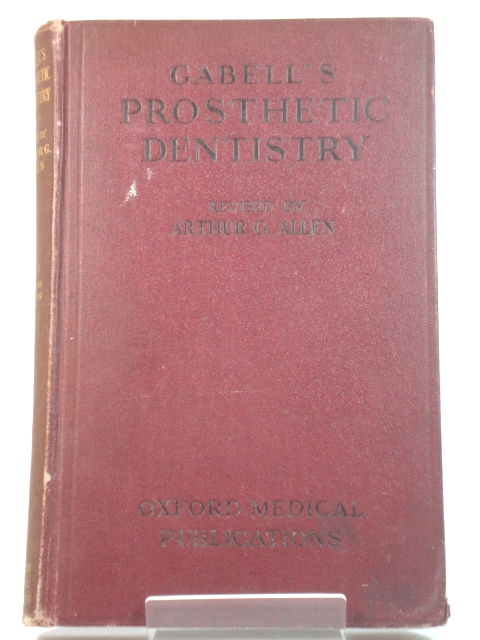 Gabell's Prosthetic Dentistry