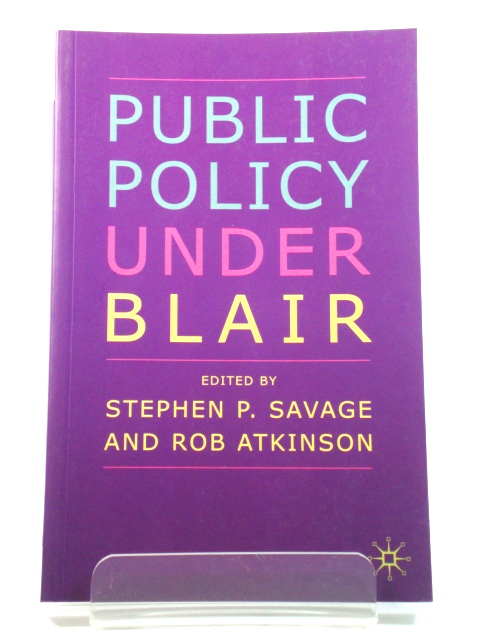 Public Policy Under Blair