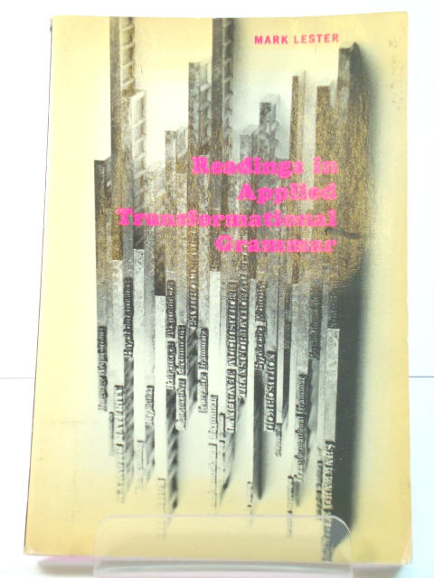 Readings in Applied Transformational Grammar