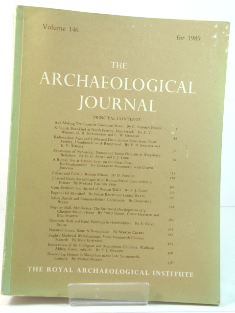The Archaeological Journal: Volume 146 for 1989