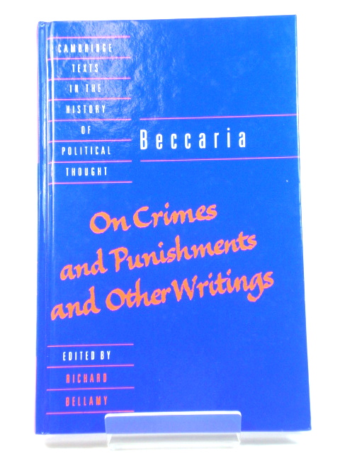 On Crimes and Punishments and Other Writings