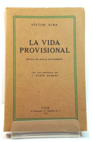 La Vida Provisional: Novela De Malas Costumbres