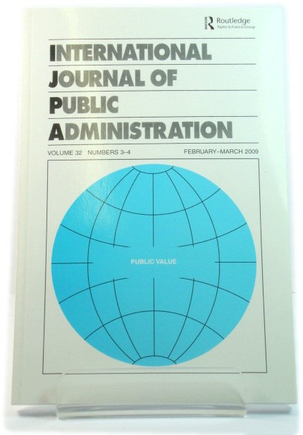 International Journal of Public Administration: Volume 32, Numbers 3-4, February-March 2009