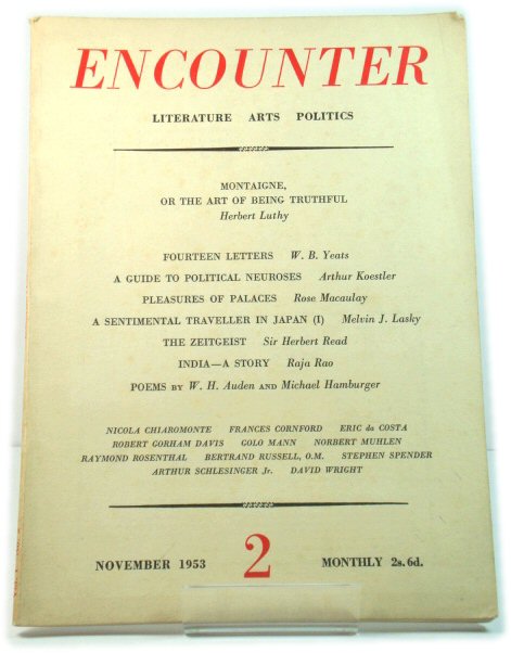 Encounter: Vol.1: No.2: November 1953