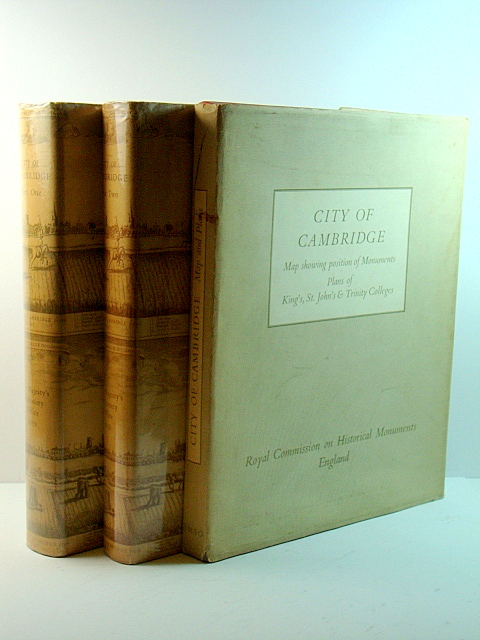 City of Cambridge: A Survey and Inventory By the Royal Commission on Historical Monuments: Two Volumes with Maps and Plans