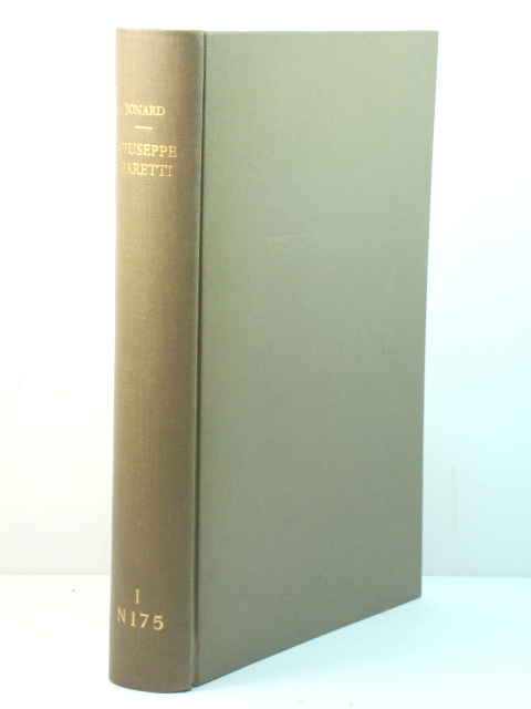 Giuseppe Baretti (1719 - 1789): L'Homme et l'OEuvre