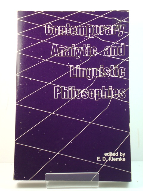 Contemporary Analytic and Linguistic Philosophies