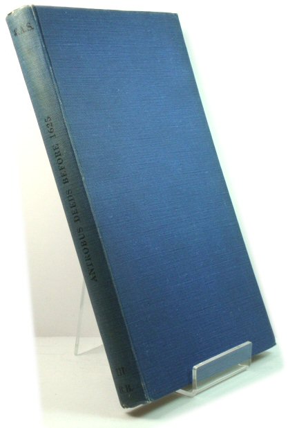 Calendar of Antrobus Deeds Before 1625