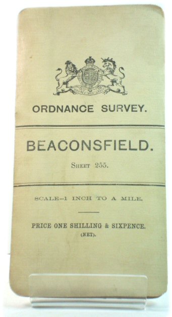 Ordnance Survey: Beaconsfield: Sheet 255
