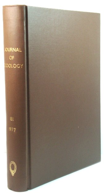 Journal of Zoology: Proceedings of the Zoological Society of London: Volume 181, 1977