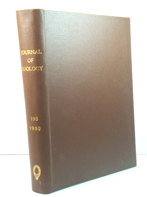 Journal of Zoology: Proceedings of the Zoological Society of London: Volume 190, 1980