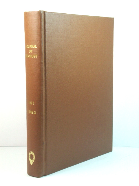Journal of Zoology: Proceedings of the Zoological Society of London: Volume 191, 1980