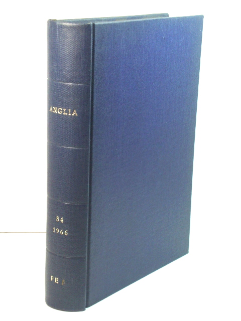 Anglia: Zeitschrift FUr Englische Philologie: Band 84