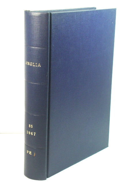 Anglia: Zeitschrift FUr Englische Philologie: Band 85