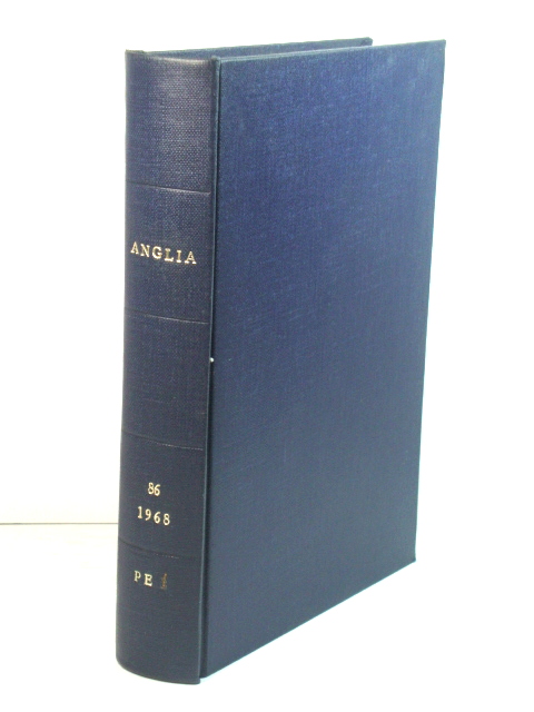 Anglia: Zeitschrift FUr Englische Philologie: Band 86