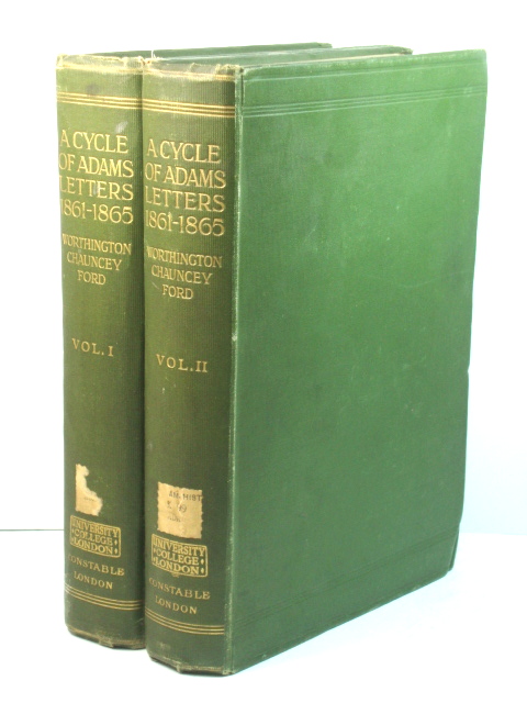 A Cycle of Adams Letters 1861-1865