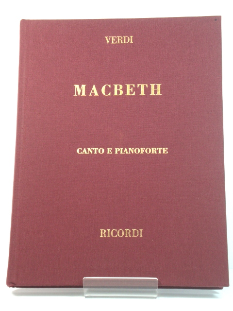 Macbeth: Canto e Pianoforte