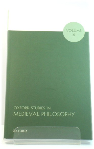 Oxford Studies in Medieval Philosophy