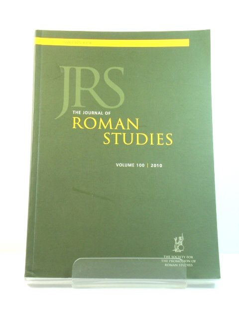 The Journal of Roman Studies: Volume 100