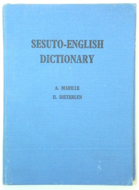 Sesuto-English Dictionary