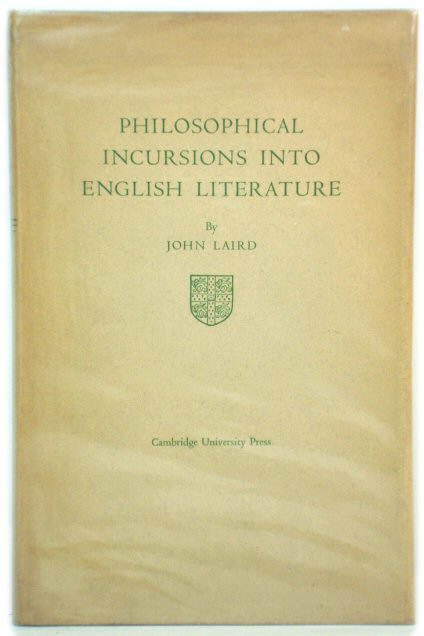 Philosophical Incursions Into English Literature