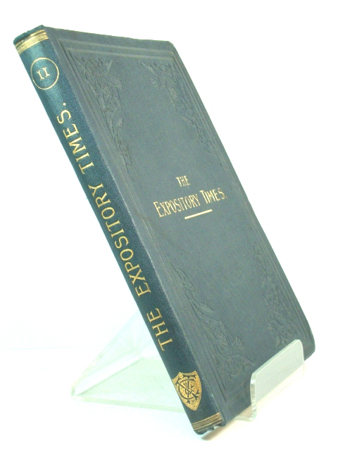 The Expository Times: Volume the Second, October 1890 - September 1891