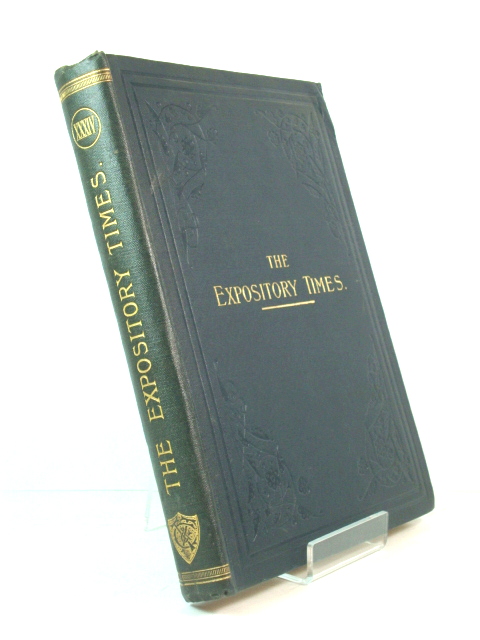 The Expository Times: Volume the Thirty-fourth, October 1922 - September 1923