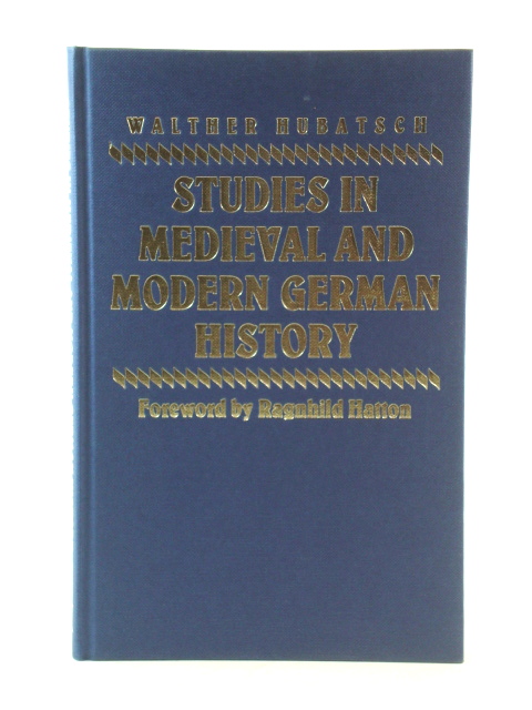 Studies in Medieval and Modern German History