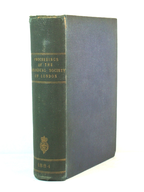 Proceedings of the Scientific Meetings of the Zoological Society of London for the Year 1884