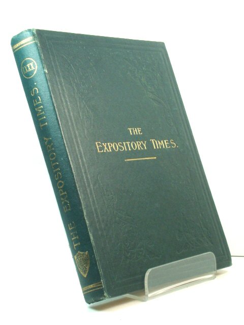 The Expository Times: Volume the Eightieth, October 1968 - September 1969