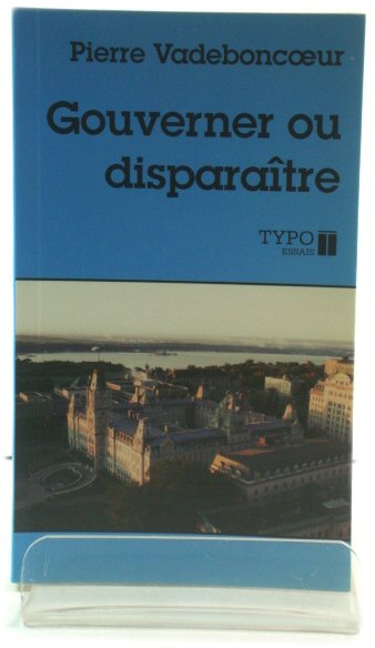 Gouverner Ou DisparaItre