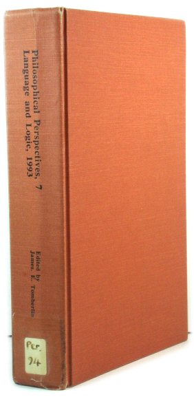 Philosophical Perspectives, 7: Language and Logic, 1993