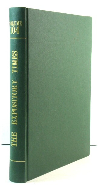 The Expository Times: Volume 104, October 1992 - September 1993