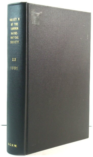 The Bulletin of the London Mathematical Society: Volume 23, 1991