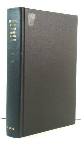 The Bulletin of the London Mathematical Society: Volume 24, 1992