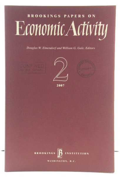 Brookings Papers on Economic Activity 2, 2007