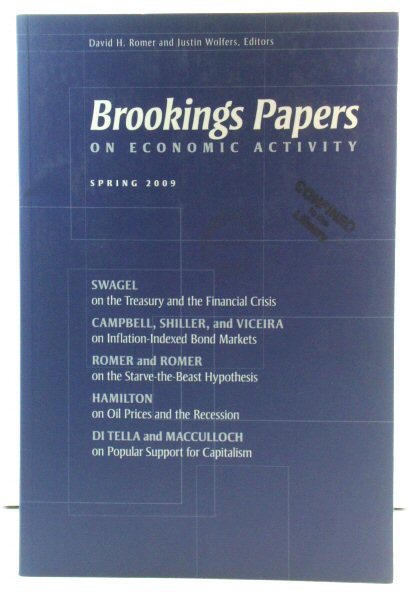 Brookings Papers on Economic Activity: Spring 2009