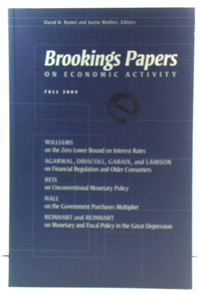 Brookings Papers on Economic Activity: Fall 2009