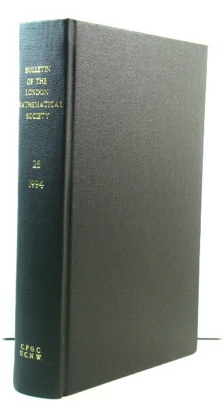The Bulletin of the London Mathematical Society: Volume 26, 1994