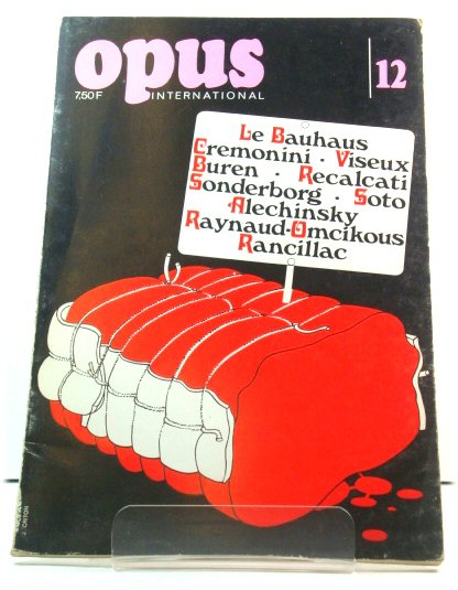Opus International No 12, Juin 1969