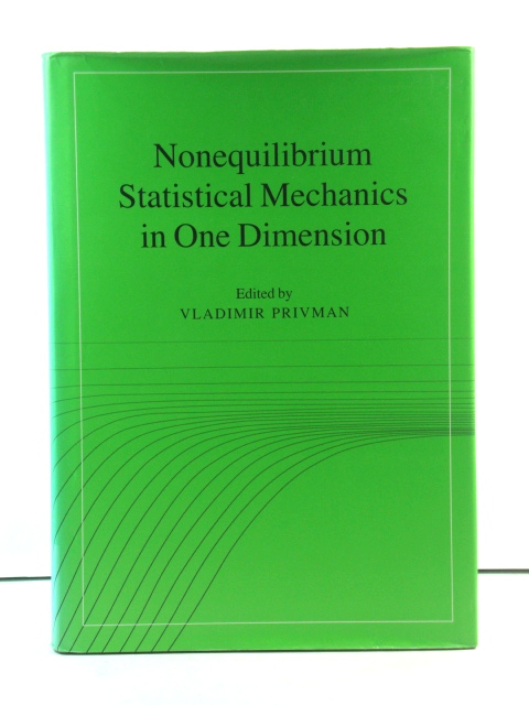 Nonequilibrium Statistical Mechanics in One Dimension