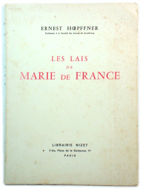 Les Lais de Marie de France