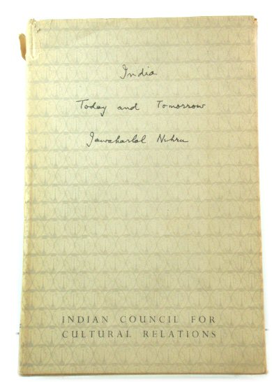 India Today and Tomorrow