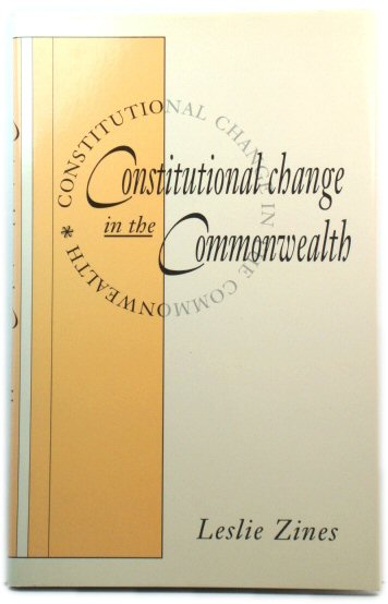 Constitutional Change in the Commonwealth