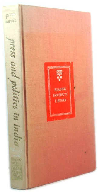 Press and Politics in India 1885-1905