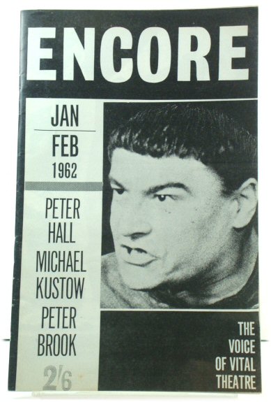 Encore, the Voice of Vital Theatre: Number Thirty-Five, Vol. 9, No. 1, January - February 1962