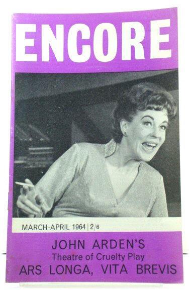 Encore, the Voice of Vital Theatre: Number Forty-Eight, Vol. 11, No. 2, March - April 1964