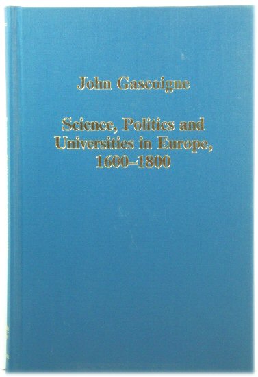 Science, Politics and Universities in Europe, 1600-1800
