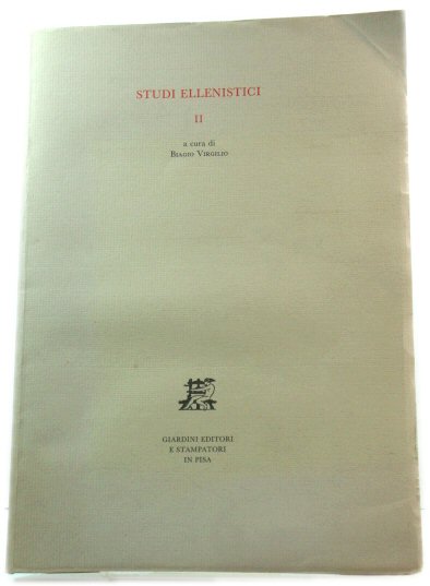 Studi Ellenistici II