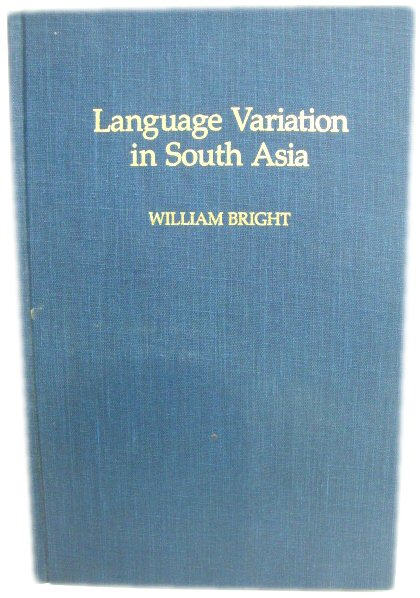 Language Variation in South Asia
